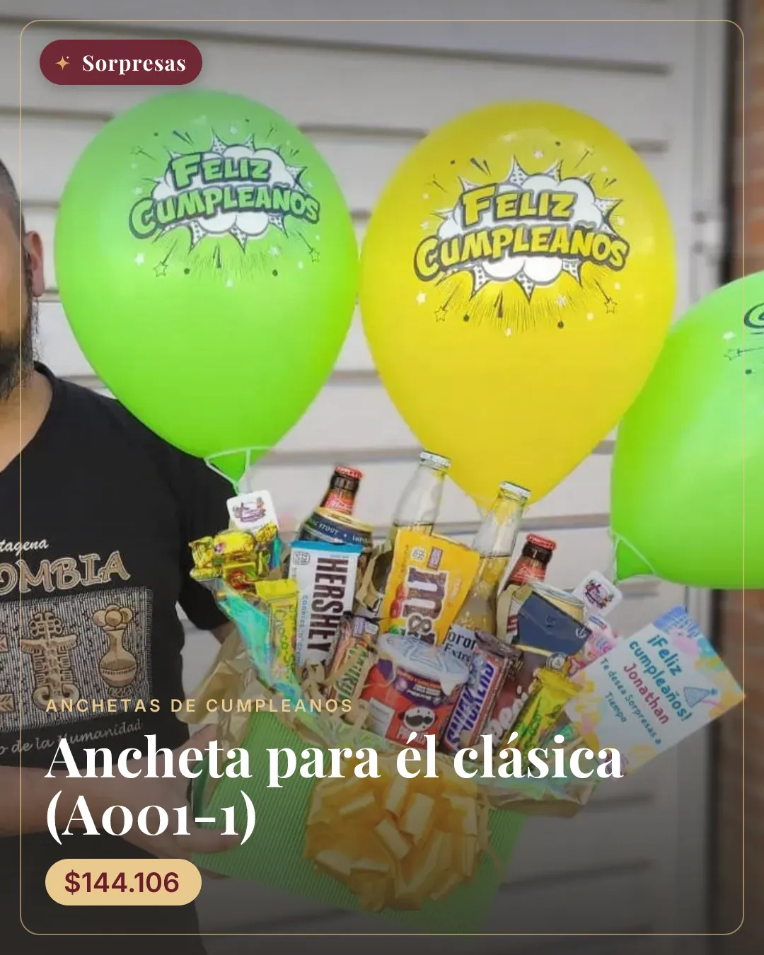 Ancheta para él clásica (A001-1)