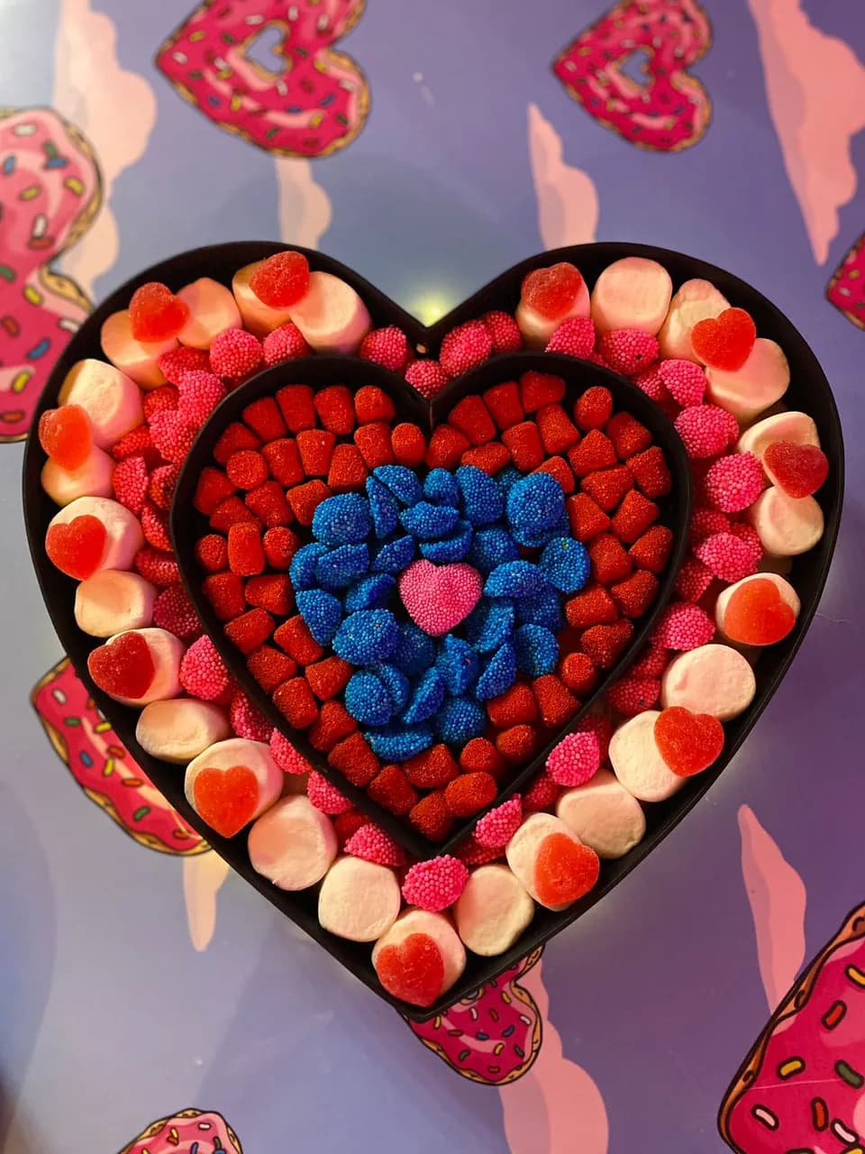 Blueberries with love