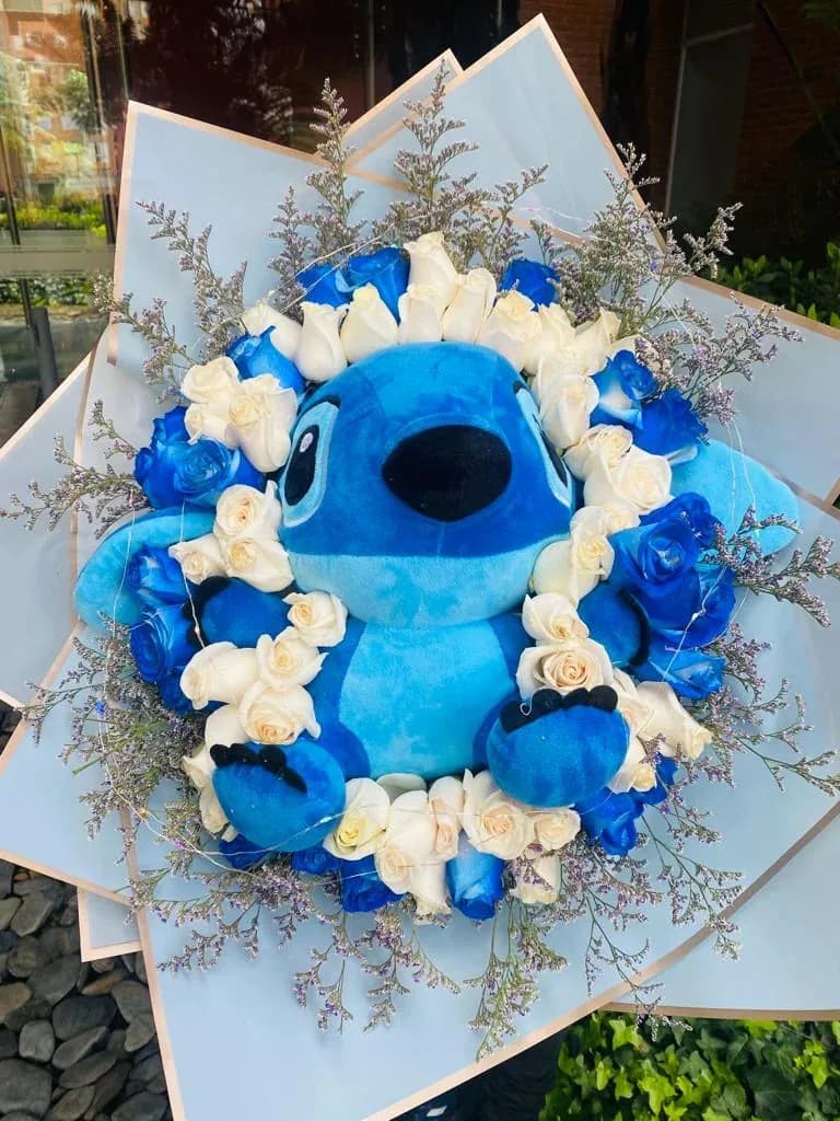 Bouquet al estilo de Stitch