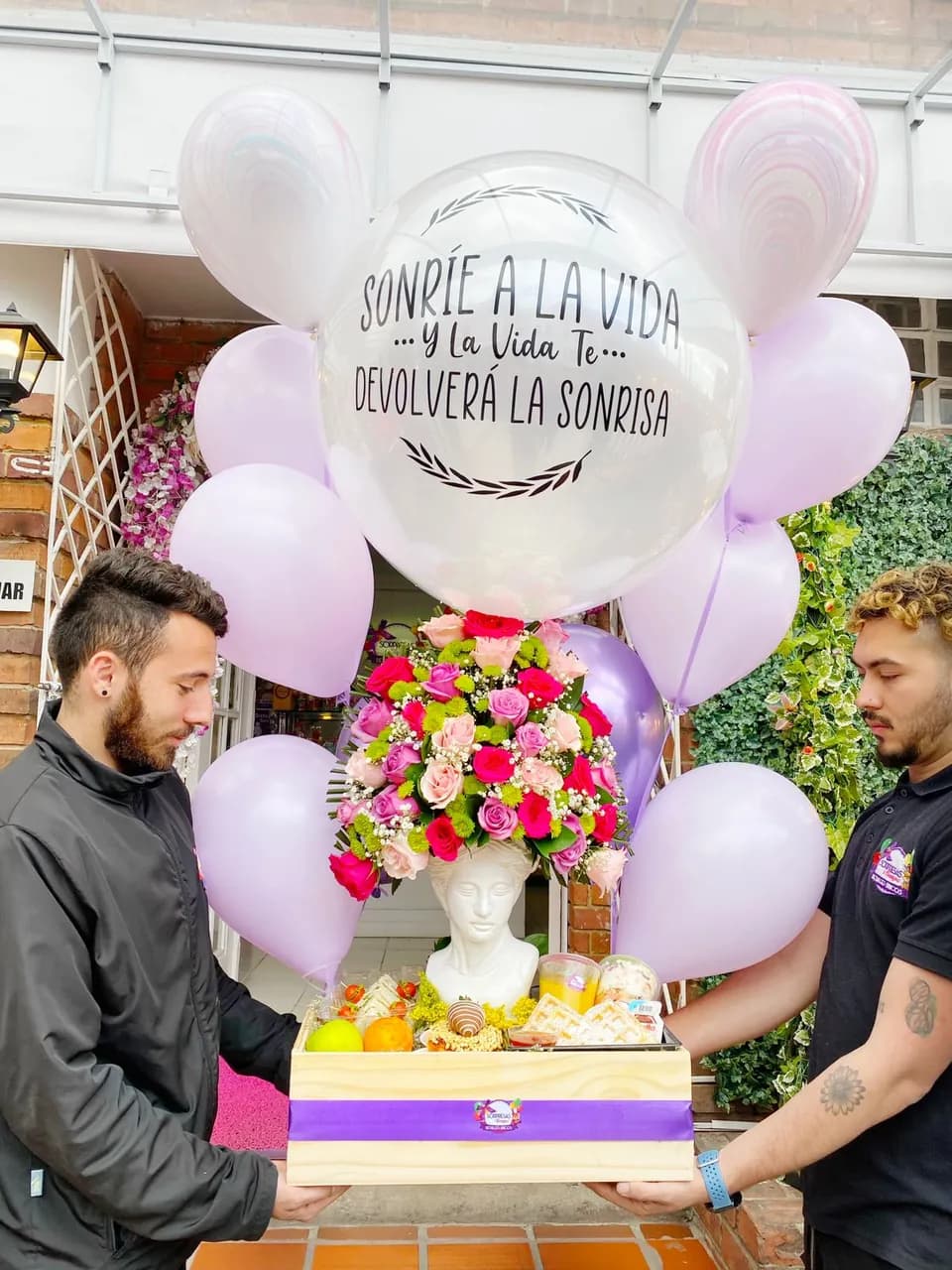 David y Rosas