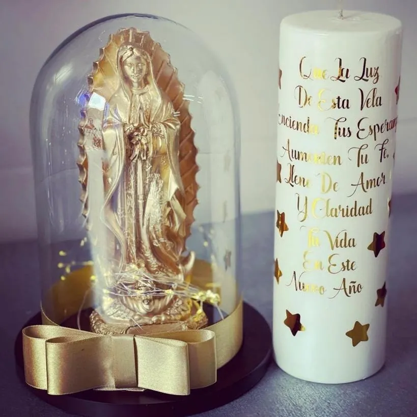 Virgen con velón