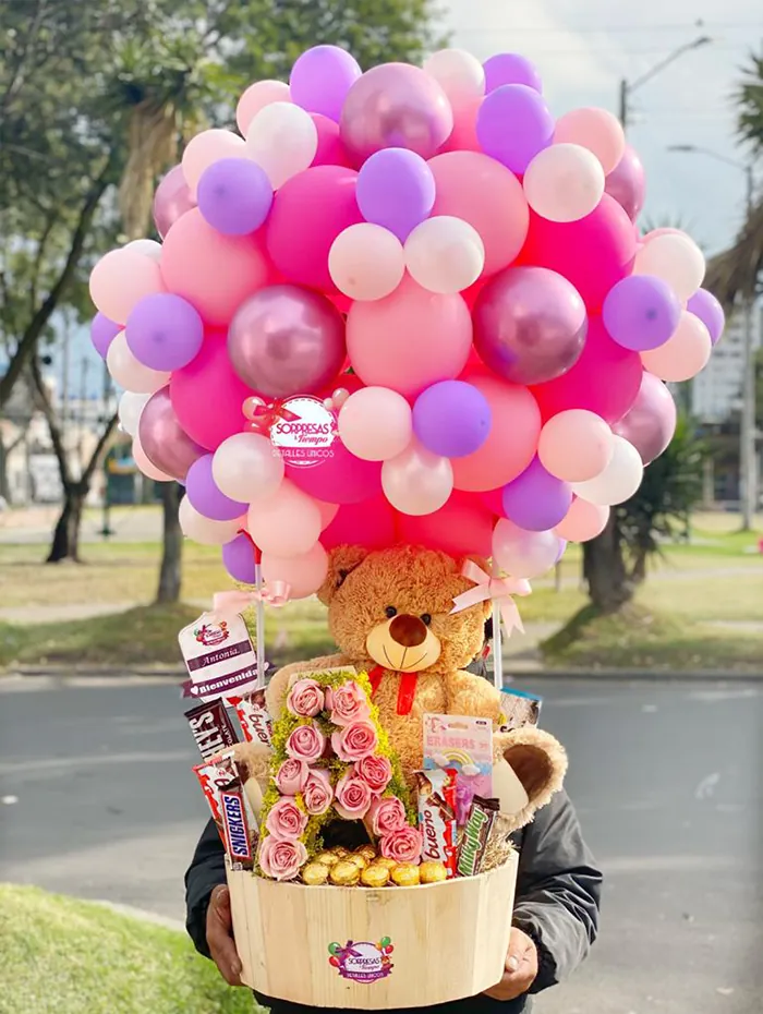 Roses and Bear