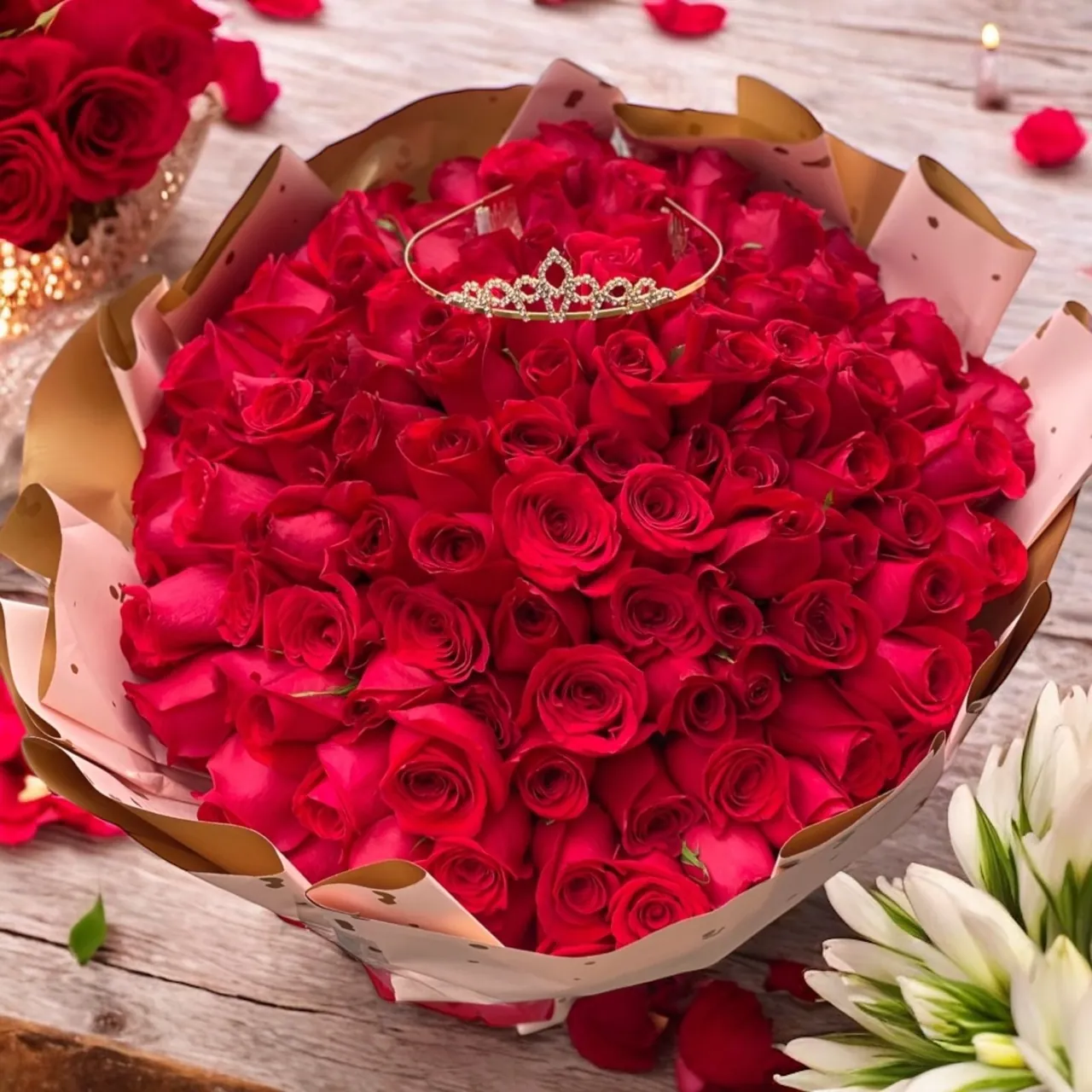 Bouquet Supremo Red