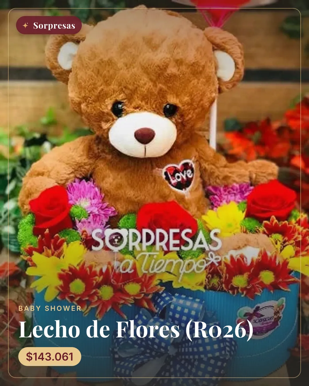 Lecho de Flores (R026)