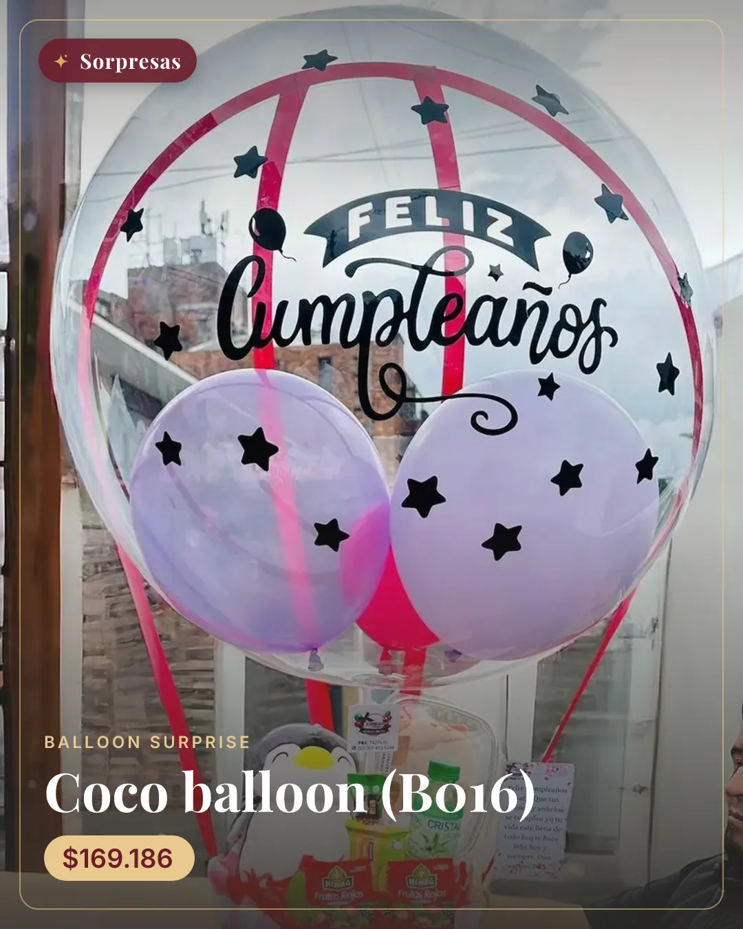 Coco balloon (B016)