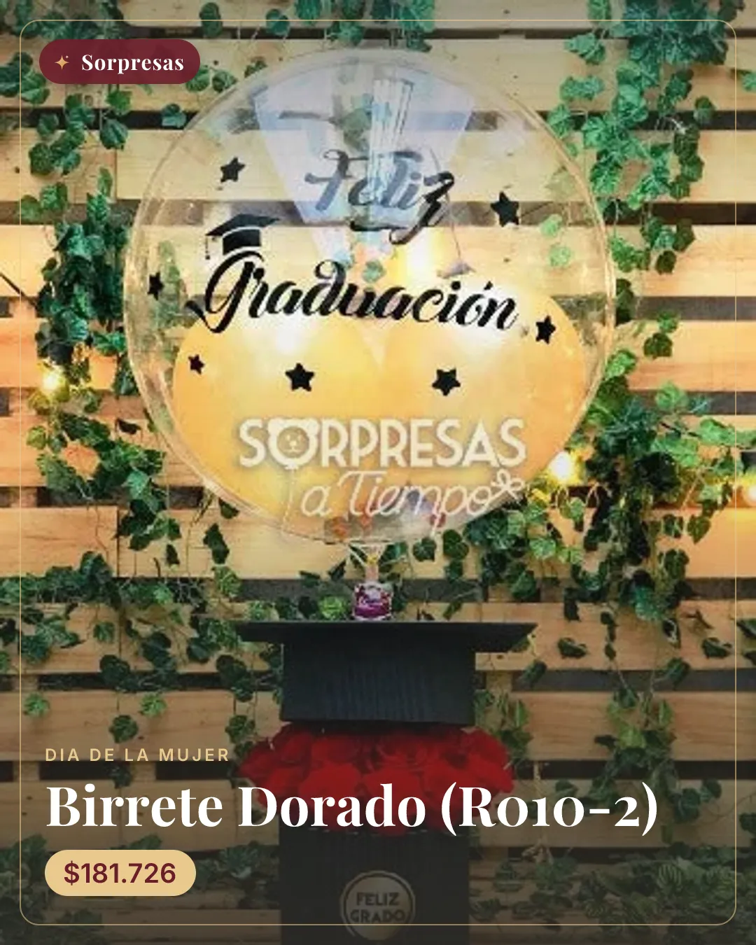 Birrete Dorado (R010-2)