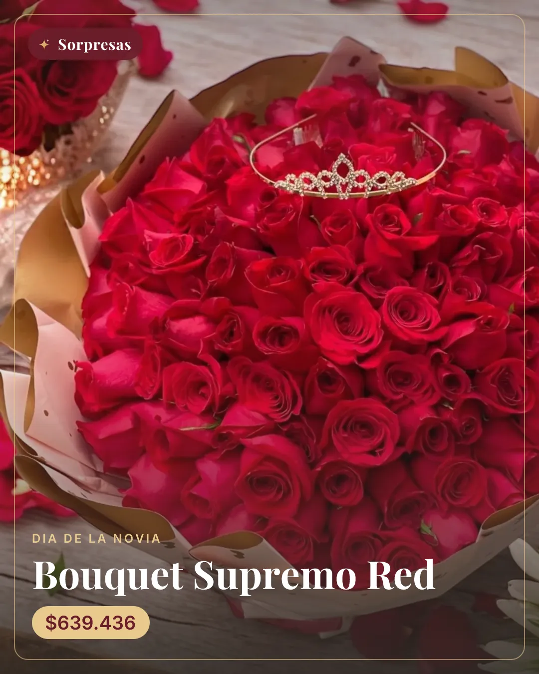 Bouquet Supremo Red