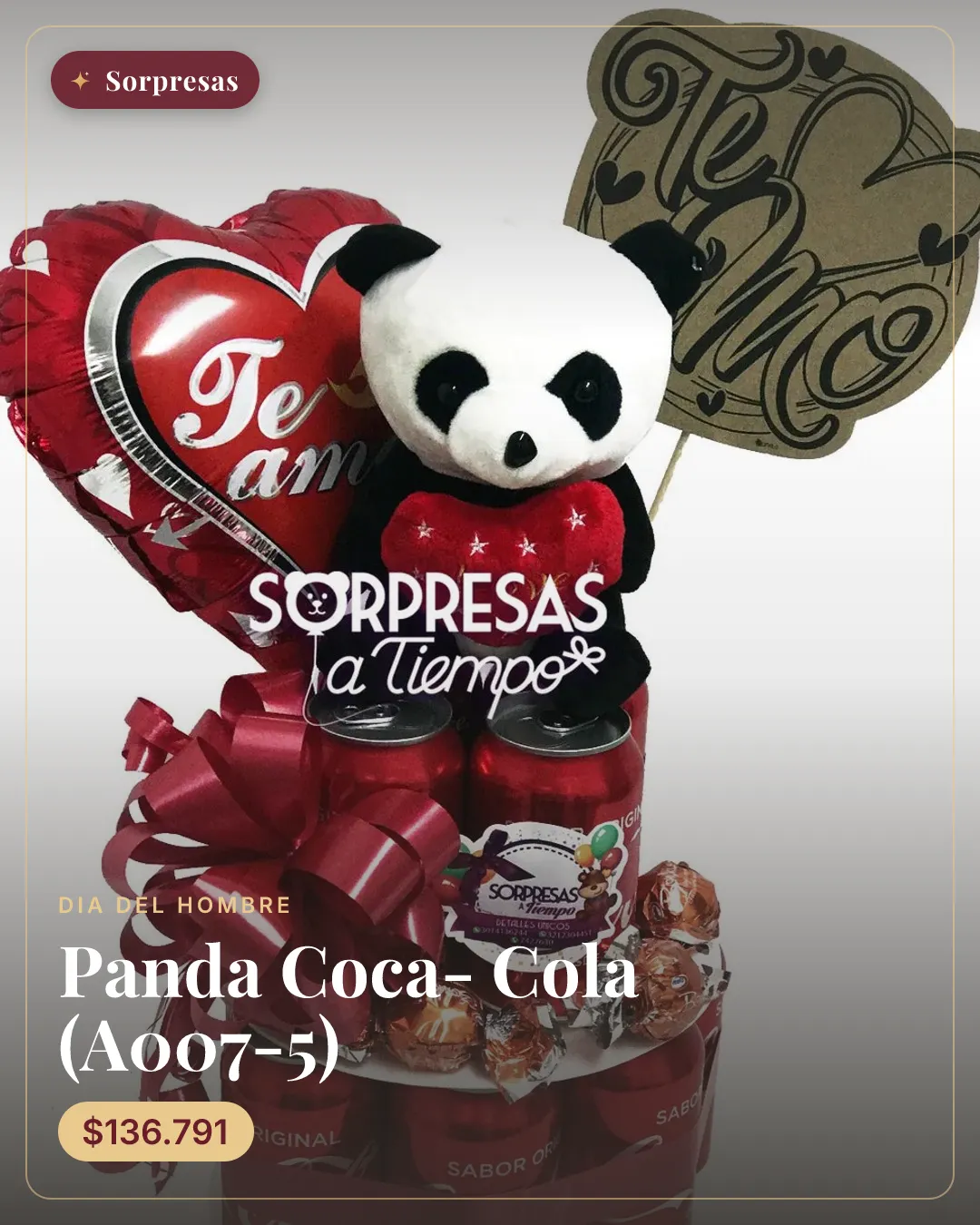 Panda Coca- Cola (A007-5)