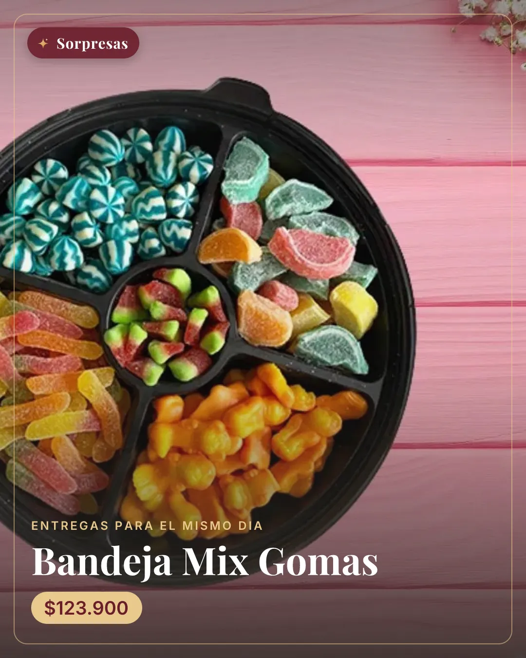 Bandeja Mix Gomas
