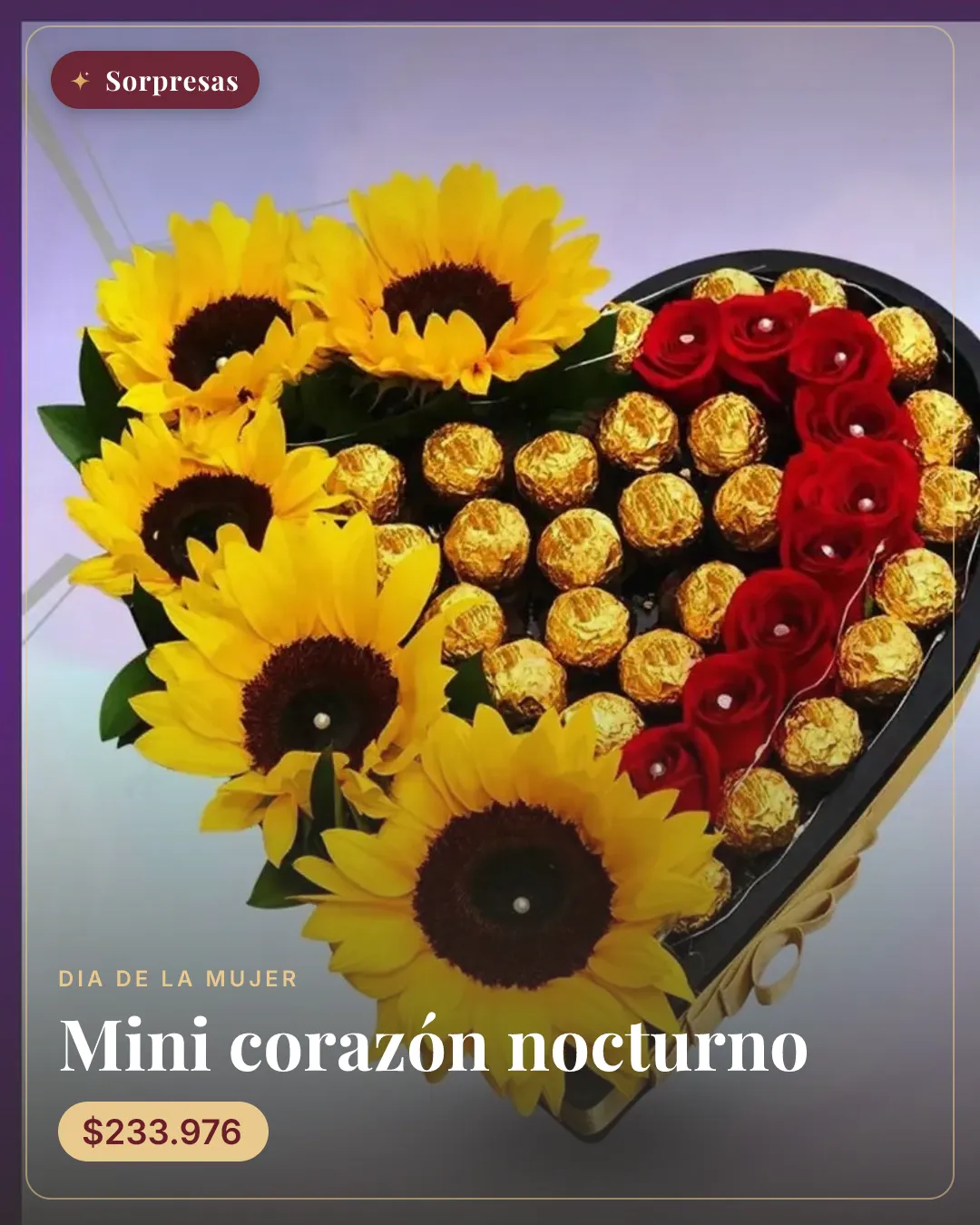 Mini corazón nocturno