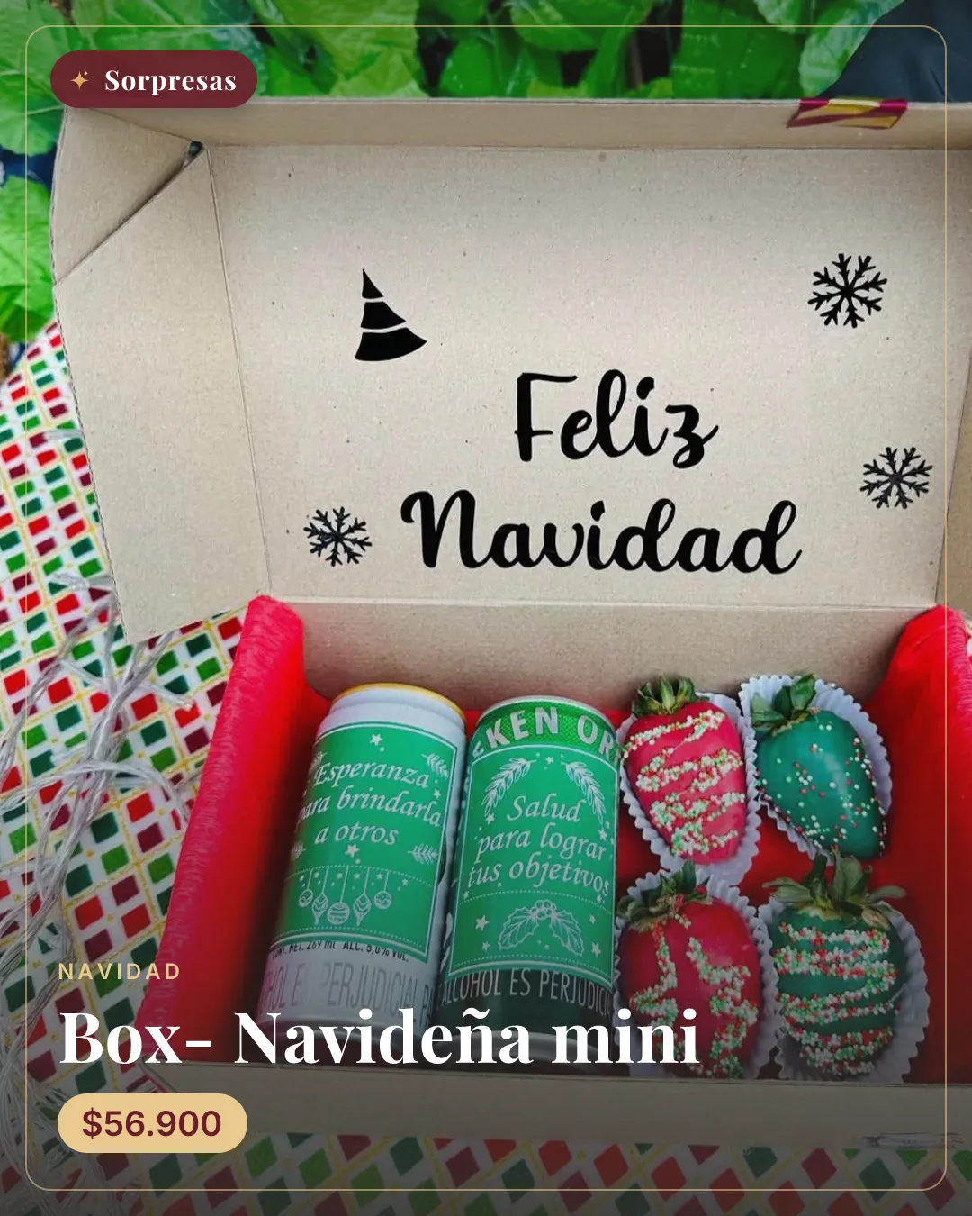 Box- Navideña mini
