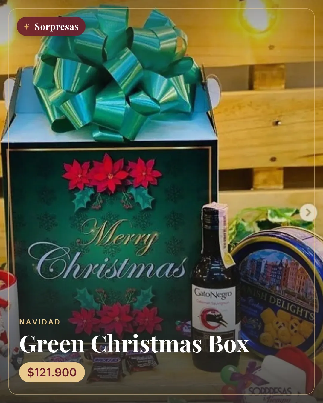 Green Christmas Box
