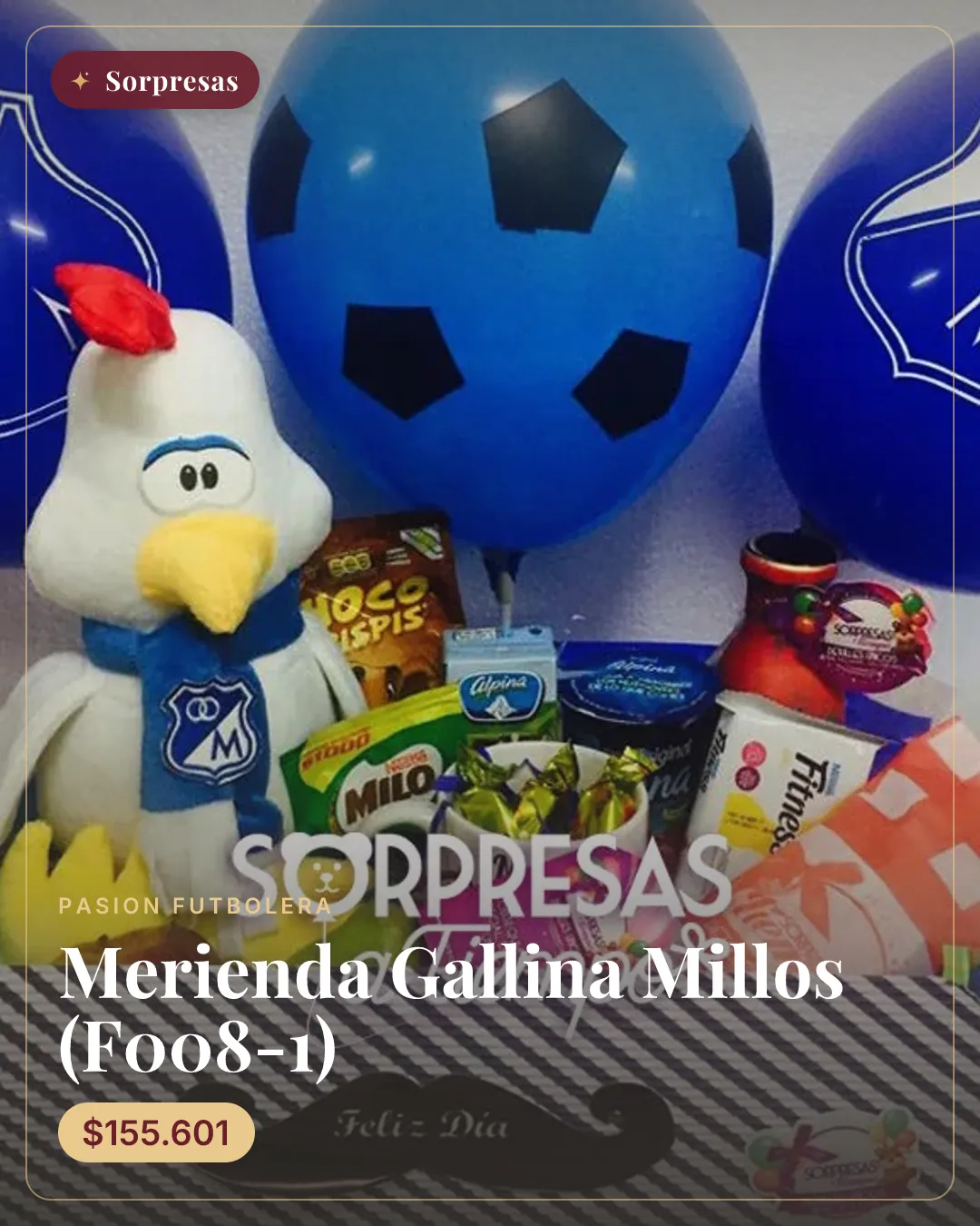 Merienda Gallina Millos (F008-1)
