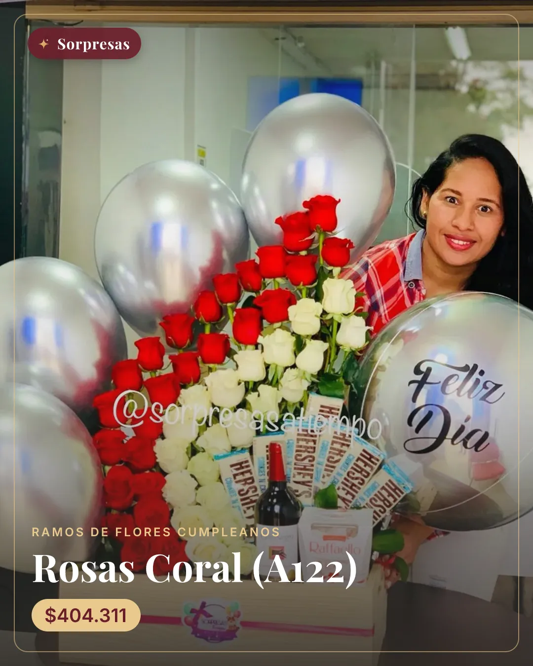 Rosas Coral (A122)