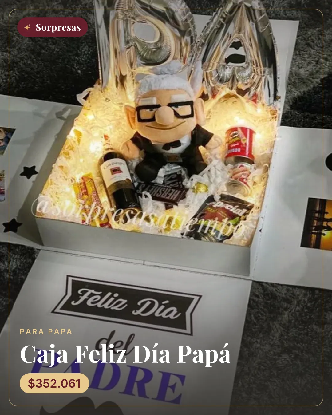 Caja Feliz Día Papá