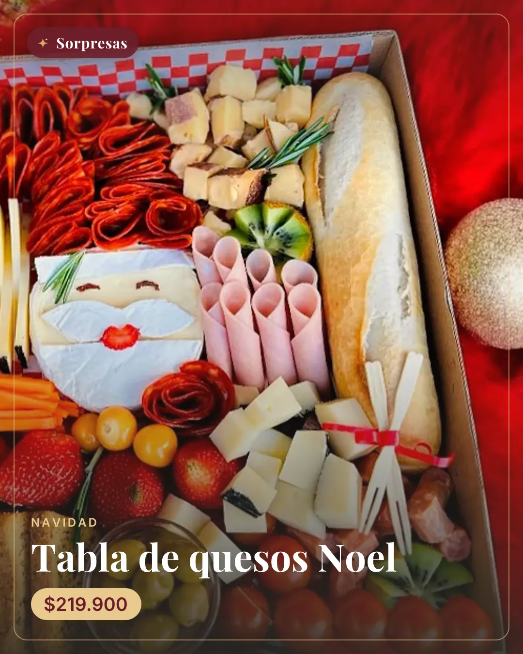 Tabla de quesos Noel